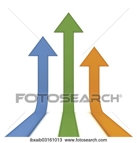 "Arrows, 3D illustration" View Large Photo Image Stock Image - "Arrows, 3D illustration". Fotosearch
