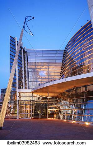 "Art Gallery Te Puna o Waiwhetu, glass building reflecting colours of setting sun, Christchurch, Canterbury Region, South Island, New Zealand, Oceania" View Large Photo Image Stock Image - "Art Gallery Te Puna o Waiwhetu, glass building reflecting colours of setting sun, Christchurch, Canterbury Region, South Island, New Zealand, Oceania". Fotosearch