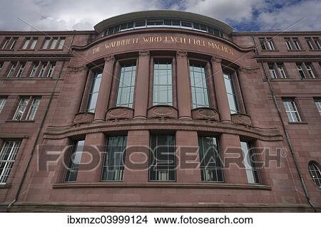 "Art Nouveau facade of the Albert Ludwig University of Freiburg, 1905-1907, Freiburg, Baden-Wurttemberg, Germany, Europe" View Large Photo Image Picture - "Art Nouveau facade of the Albert Ludwig University of Freiburg, 1905-1907, Freiburg, Baden-Wurttemberg, Germany, Europe". Fotosearch