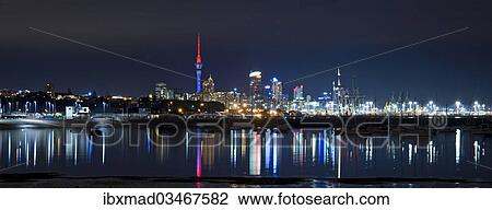 "Auckland Central Business District or Auckland CBD from Okahu Bay, at night, Okahu Bay, Auckland, Auckland Region, New Zealand, Oceania" View Large Photo Image Stock Image - "Auckland Central Business District or Auckland CBD from Okahu Bay, at night, Okahu Bay, Auckland, Auckland Region, New Zealand, Oceania". Fotosearch