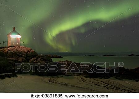 "Aurora borealis, near Eggum, Lofoten, Norway, Europe" View Large Photo Image Stock Photography - "Aurora borealis, near Eggum, Lofoten, Norway, Europe". Fotosearch