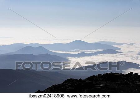 "Autumn fog in the White Mountains, New Hampshire, USA" View Large Photo Image Stock Photo - "Autumn fog in the White Mountains, New Hampshire, USA". Fotosearch