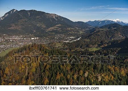 "Autumn landscape, Partenkirchen, Garmisch-Partenkirchen, Upper Bavaria, Bavaria, Germany, Europe" View Large Photo Image Stock Image - "Autumn landscape, Partenkirchen, Garmisch-Partenkirchen, Upper Bavaria, Bavaria, Germany, Europe". Fotosearch