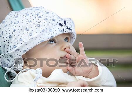 "Baby, 4-5 months old, Germany, Europe" View Large Photo Image Stock Image - "Baby, 4-5 months old, Germany, Europe". Fotosearch