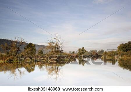 "Backwater of the Altmuehl River in autumn, Kottingworth, Bavaria, Germany, Europe" View Large Photo Image Stock Photo - "Backwater of the Altmuehl River in autumn, Kottingworth, Bavaria, Germany, Europe". Fotosearch