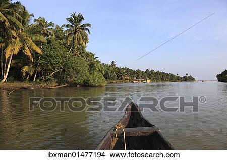 "Backwater tour on a tributary of the Poovar River, Puvar, Kerala, South India, India, Asia" View Large Photo Image Picture - "Backwater tour on a tributary of the Poovar River, Puvar, Kerala, South India, India, Asia". Fotosearch