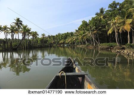 "Backwater tour on a tributary of the Poovar River, Puvar, Kerala, South India, India, Asia" View Large Photo Image Stock Image - "Backwater tour on a tributary of the Poovar River, Puvar, Kerala, South India, India, Asia". Fotosearch