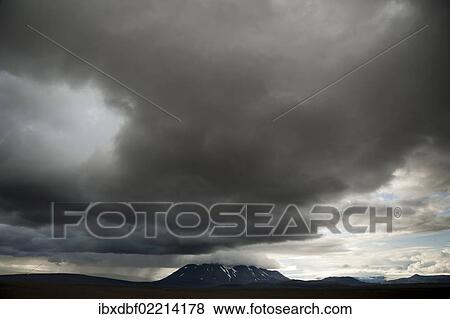 "Bad weather, view towards snow-covered mountains and Langjoekull Glacier, highland slopes of Kjoelur or Kjalvegur, Highland, Iceland, Europe" View Large Photo Image Stock Photo - "Bad weather, view towards snow-covered mountains and Langjoekull Glacier, highland slopes of Kjoelur or Kjalvegur, Highland, Iceland, Europe". Fotosearch