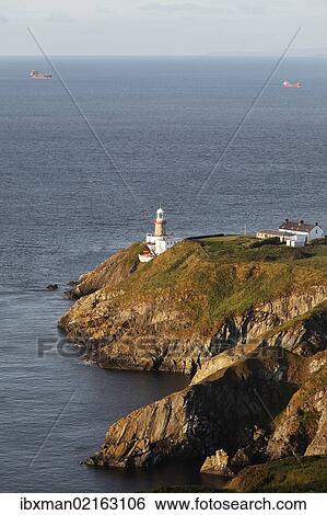 "Baily Lighthouse on Howth Peninsula near Dublin, County Fingal, Leinster, Ireland, Europe, PublicGround, Europe" View Large Photo Image Stock Photograph - "Baily Lighthouse on Howth Peninsula near Dublin, County Fingal, Leinster, Ireland, Europe, PublicGround, Europe". Fotosearch