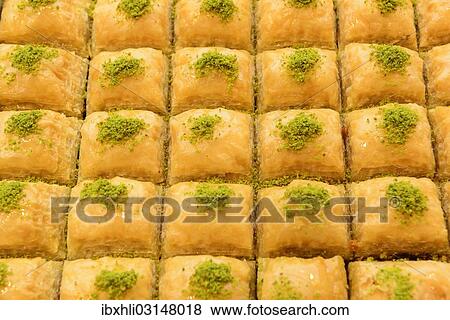 "Baklava, Turkish sweets, Istanbul, European side, Istanbul Province, Turkey, European side, Europe" View Large Photo Image Stock Photo - "Baklava, Turkish sweets, Istanbul, European side, Istanbul Province, Turkey, European side, Europe". Fotosearch