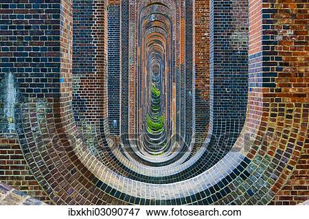 Stock Photo - "Balcombe Viaduct, railway bridge, Balcombe, Sussex, England, United Kingdom, Europe". Fotosearch