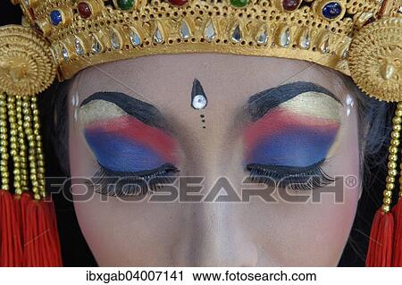 "Balinese dancer, face, Ubud, Bali, Indonesia, Asia" View Large Photo Image Stock Image - "Balinese dancer, face, Ubud, Bali, Indonesia, Asia". Fotosearch