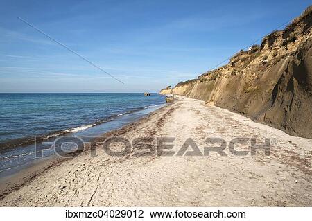 "Baltic Sea beach and bluffs on the Baltic Sea beach, Wustrow, Darss, Mecklenburg-Western Pomerania, Germany, Europe" View Large Photo Image Stock Image - "Baltic Sea beach and bluffs on the Baltic Sea beach, Wustrow, Darss, Mecklenburg-Western Pomerania, Germany, Europe". Fotosearch