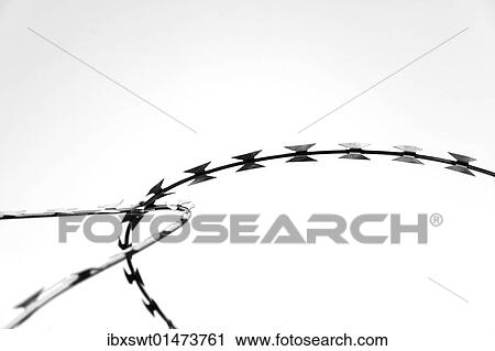 "Barbed wire, razor wire, close to Checkpoint Charlie, Berlin, Germany, Europe" View Large Photo Image Stock Image - "Barbed wire, razor wire, close to Checkpoint Charlie, Berlin, Germany, Europe". Fotosearch