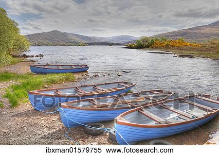 "Barges, Cloonee Lakes, Cloonee Loughs, Beara Peninsula, County Kerry, Ireland, British Isles, Europe" View Large Photo Image Stock Photography - "Barges, Cloonee Lakes, Cloonee Loughs, Beara Peninsula, County Kerry, Ireland, British Isles, Europe". Fotosearch