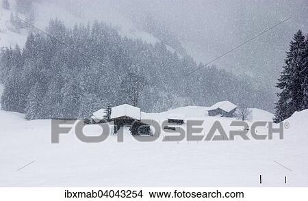 "Barn in heavy snow, Hochbrixen, Brixen im Thale, Tyrol, Austria, Europe" View Large Photo Image Picture - "Barn in heavy snow, Hochbrixen, Brixen im Thale, Tyrol, Austria, Europe". Fotosearch
