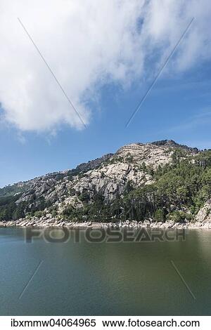"Barrage de l'Ospedale, Dam of Ospedale, Massif de L'Ospedale, Ospedale Massif, plateau, Porto-Vecchio, Departement Corse-du-Sud, Corsica, France, Europe" View Large Photo Image Stock Photography - "Barrage de l'Ospedale, Dam of Ospedale, Massif de L'Ospedale, Ospedale Massif, plateau, Porto-Vecchio, Departement Corse-du-Sud, Corsica, France, Europe". Fotosearch