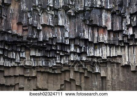 "Basalt columns at the Svatifoss waterfall, Skaftafell National Park, eastern Iceland, Iceland, Europe" View Large Photo Image Stock Image - "Basalt columns at the Svatifoss waterfall, Skaftafell National Park, eastern Iceland, Iceland, Europe". Fotosearch