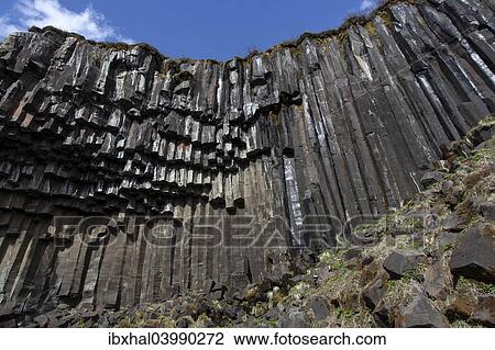 "Basalt columns, Skaftafell National Park, Iceland, Europe" View Large Photo Image Stock Image - "Basalt columns, Skaftafell National Park, Iceland, Europe". Fotosearch