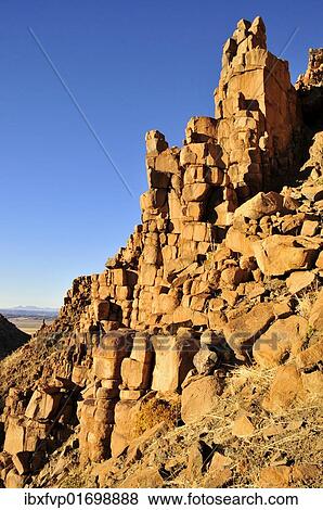 "Basalt towers in the Mik mountains, Damaraland, Namibia, Africa" View Large Photo Image Stock Photo - "Basalt towers in the Mik mountains, Damaraland, Namibia, Africa". Fotosearch