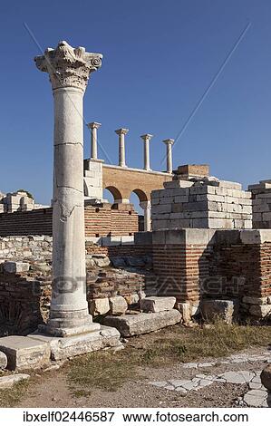 "Basilica of St. John in Selcuk, Ephesus, Turkey, Asia" View Large Photo Image Stock Photo - "Basilica of St. John in Selcuk, Ephesus, Turkey, Asia". Fotosearch