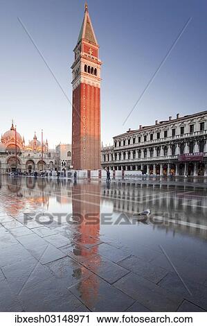 "Basilica San Marco, St Mark's Basilica, during high water, Acqua Alta, Venice, Venezien, Italy, Europe" View Large Photo Image Stock Image - "Basilica San Marco, St Mark's Basilica, during high water, Acqua Alta, Venice, Venezien, Italy, Europe". Fotosearch