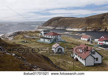 Stock Image - "Battle Harbour, Labrador, Canada, North America". Fotosearch