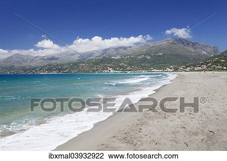 "Bay and beach of Plakias, South Crete, Crete, Greece, Europe" View Large Photo Image Stock Image - "Bay and beach of Plakias, South Crete, Crete, Greece, Europe". Fotosearch