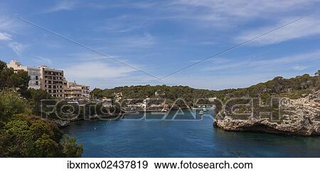 "Bay and harbour of Cala Figuera, Santanyi Region, Mallorca, Majorca, Balearic Islands, Mediterranean Sea, Spain, Europe" View Large Photo Image Stock Photo - "Bay and harbour of Cala Figuera, Santanyi Region, Mallorca, Majorca, Balearic Islands, Mediterranean Sea, Spain, Europe". Fotosearch