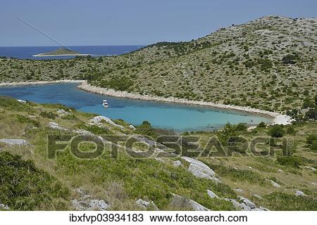 "Bay of Lojena, Levrnaka Island, Kornati Islands, Adriatic Sea, Kornati Islands National Park, Croatia, Europe" View Large Photo Image Stock Image - "Bay of Lojena, Levrnaka Island, Kornati Islands, Adriatic Sea, Kornati Islands National Park, Croatia, Europe". Fotosearch