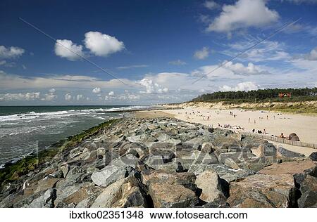 "Beach, Atlantic coast near Soulac-sur-Mer, Aquitaine region, Gironde department, France, Europe" View Large Photo Image Stock Photo - "Beach, Atlantic coast near Soulac-sur-Mer, Aquitaine region, Gironde department, France, Europe". Fotosearch
