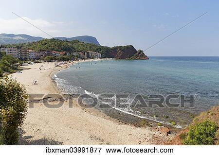 "Beach in Cakraz, Black Sea, Bartin Province, Black Sea Region, Turkey, Asia" View Large Photo Image Stock Photo - "Beach in Cakraz, Black Sea, Bartin Province, Black Sea Region, Turkey, Asia". Fotosearch