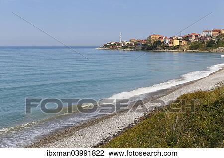 "Beach on the Black Sea, Turkeli, Sinop Province, Black Sea Region, Turkey, Asia" View Large Photo Image Stock Image - "Beach on the Black Sea, Turkeli, Sinop Province, Black Sea Region, Turkey, Asia". Fotosearch