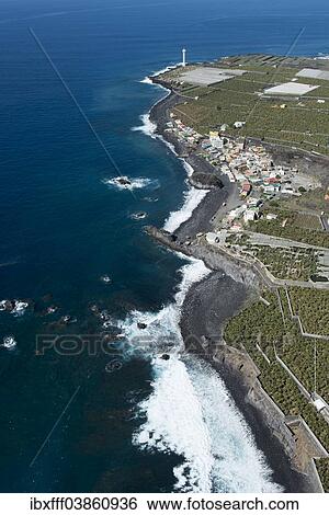 "Beach on the west coast, La Bombilla, Tazacorte, La Palma, Canary Islands, Spain, Europe" View Large Photo Image Stock Photograph - "Beach on the west coast, La Bombilla, Tazacorte, La Palma, Canary Islands, Spain, Europe". Fotosearch