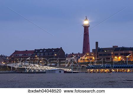 "Beach promenade with lighthouse, Scheveningen, The Hague, Holland, The Netherlands, Europe" View Large Photo Image Stock Image - "Beach promenade with lighthouse, Scheveningen, The Hague, Holland, The Netherlands, Europe". Fotosearch