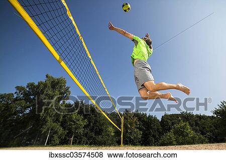 "Beach volleyball player, 44 years, Schorndorf, Baden-Wurttemberg, Germany, Europe" View Large Photo Image Stock Photo - "Beach volleyball player, 44 years, Schorndorf, Baden-Wurttemberg, Germany, Europe". Fotosearch