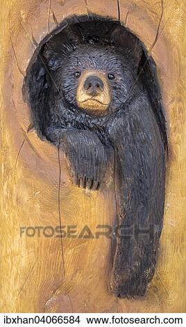 "Bear made of wood, in front of a store, Afton, Wyoming, United States, North America" View Large Photo Image Picture - "Bear made of wood, in front of a store, Afton, Wyoming, United States, North America". Fotosearch