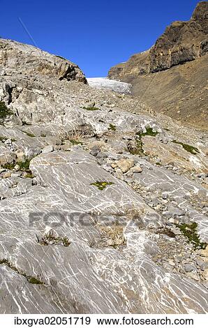 "Bedrock polished smoothly by glacial ice below the Tsanfleuron Glacier, Valais, Switzerland, Europe" View Large Photo Image Stock Photo - "Bedrock polished smoothly by glacial ice below the Tsanfleuron Glacier, Valais, Switzerland, Europe". Fotosearch