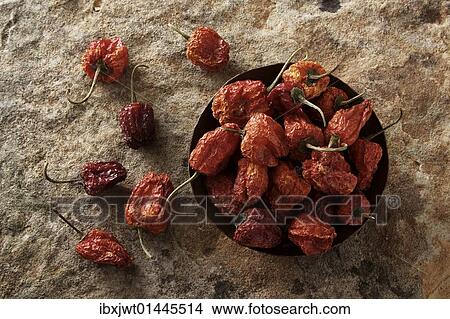 Bell Pepper (capsicum) in a copper bowl on a stone surface View Large Photo Image Picture - Bell Pepper (capsicum) in a copper bowl on a stone surface. Fotosearch