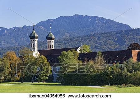 "Benediktbeuern Abbey and Benediktenwand, Benediktbeuern, Upper Bavaria, Bavaria, Germany, Europe" View Large Photo Image Stock Photograph - "Benediktbeuern Abbey and Benediktenwand, Benediktbeuern, Upper Bavaria, Bavaria, Germany, Europe". Fotosearch