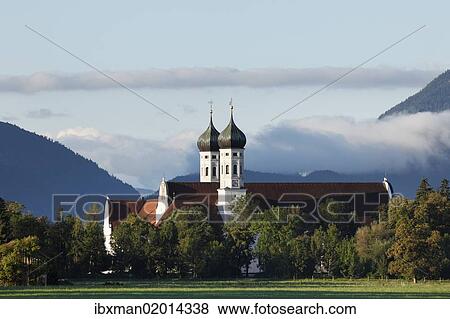"Benediktbeuern Abbey, Upper Bavaria, Bavaria, Germany, Europe, PublicGround, Europe" View Large Photo Image Stock Photo - "Benediktbeuern Abbey, Upper Bavaria, Bavaria, Germany, Europe, PublicGround, Europe". Fotosearch