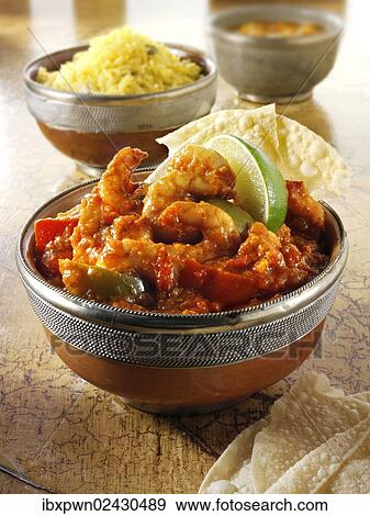 "Bhuna curry with shrimps, Indian cuisine" View Large Photo Image Stock Photo - "Bhuna curry with shrimps, Indian cuisine". Fotosearch