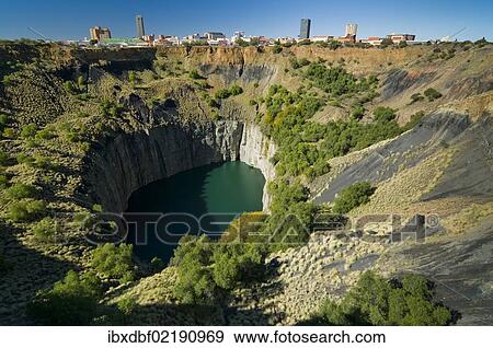 Stock Photo - "Big Hole, Kimberley, Northern Cape, South Africa, Africa". Fotosearch