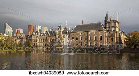 "Binnenhof, skyscrapers at the back, The Hague, Holland, The Netherlands, Europe" View Large Photo Image Stock Photo - "Binnenhof, skyscrapers at the back, The Hague, Holland, The Netherlands, Europe". Fotosearch