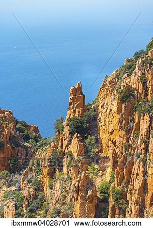 "Bizarre rock formations, Calanche of Piana, Calanques de Piana, Gulf of Porto, Corse-du-Sud, Corsica, France, Europe" View Large Photo Image Stock Image - "Bizarre rock formations, Calanche of Piana, Calanques de Piana, Gulf of Porto, Corse-du-Sud, Corsica, France, Europe". Fotosearch
