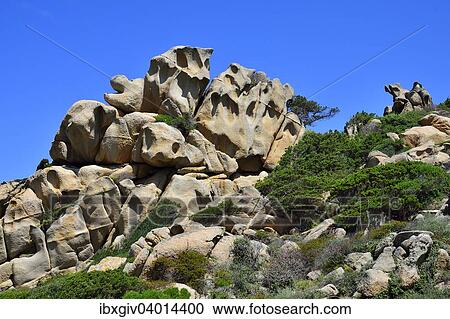 "Bizarre rock formations, Tafoniverwitterung in the Valle della Luna, Capo Testa, Province of Olbia-Tempio, Sardinia, Italy, Europe" View Large Photo Image Stock Image - "Bizarre rock formations, Tafoniverwitterung in the Valle della Luna, Capo Testa, Province of Olbia-Tempio, Sardinia, Italy, Europe". Fotosearch