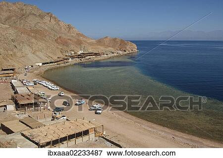 Stock Photo - "Blue Hole diving location, Dahab, Red Sea, Egypt, Africa". Fotosearch