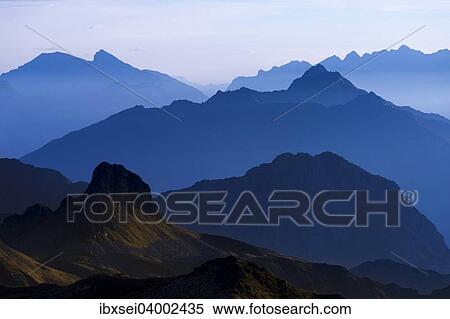 "Blue hour above the Montafon mountains, Gargellen, Montafon, Vorarlberg, Austria, Europe" View Large Photo Image Stock Photography - "Blue hour above the Montafon mountains, Gargellen, Montafon, Vorarlberg, Austria, Europe". Fotosearch