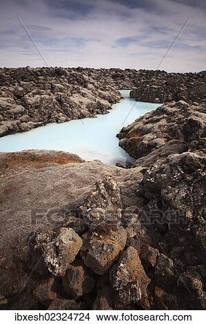 "Blue Lagoon geothermal spa, Reykjanes Peninsula, Southern Iceland, Iceland, Europe" View Large Photo Image Picture - "Blue Lagoon geothermal spa, Reykjanes Peninsula, Southern Iceland, Iceland, Europe". Fotosearch