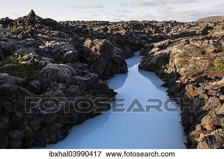 "Blue Lagoon near Grindavik, Iceland, Europe" View Large Photo Image Stock Photo - "Blue Lagoon near Grindavik, Iceland, Europe". Fotosearch